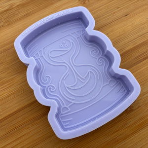 4" Hourglass Silicone Mold