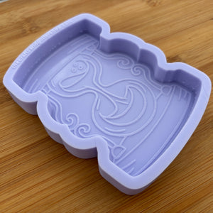 4" Hourglass Silicone Mold