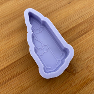 3.1" Burning Candles Silicone Mold