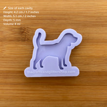 Load image into Gallery viewer, 2&quot; Beagle Silicone Mold