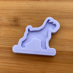 2" Schnauzer Silicone Mold