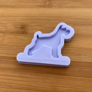 2" Schnauzer Silicone Mold