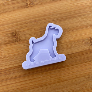 2" Schnauzer Silicone Mold