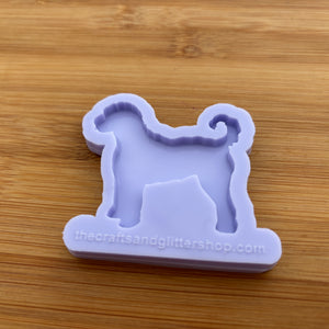 2" Golden Doodle Silicone Mold