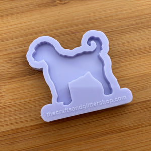 2" Golden Doodle Silicone Mold