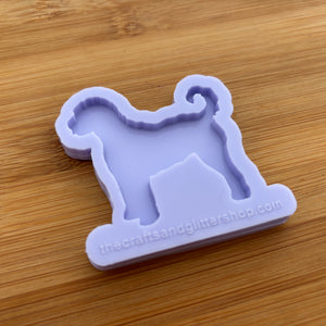 2" Golden Doodle Silicone Mold