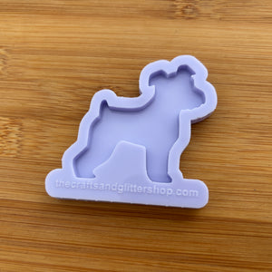 2" Schnauzer Silicone Mold