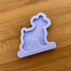 2" Schnauzer Silicone Mold