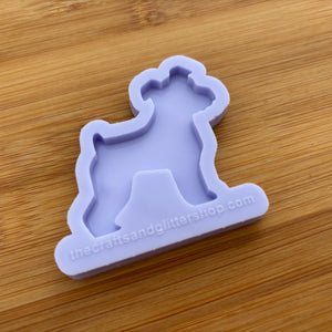 2" Schnauzer Silicone Mold