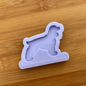 2" Cocker Spaniel Silicone Mold