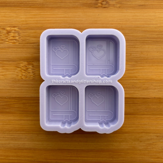 1.5 inch Romance Book Silicone Mold