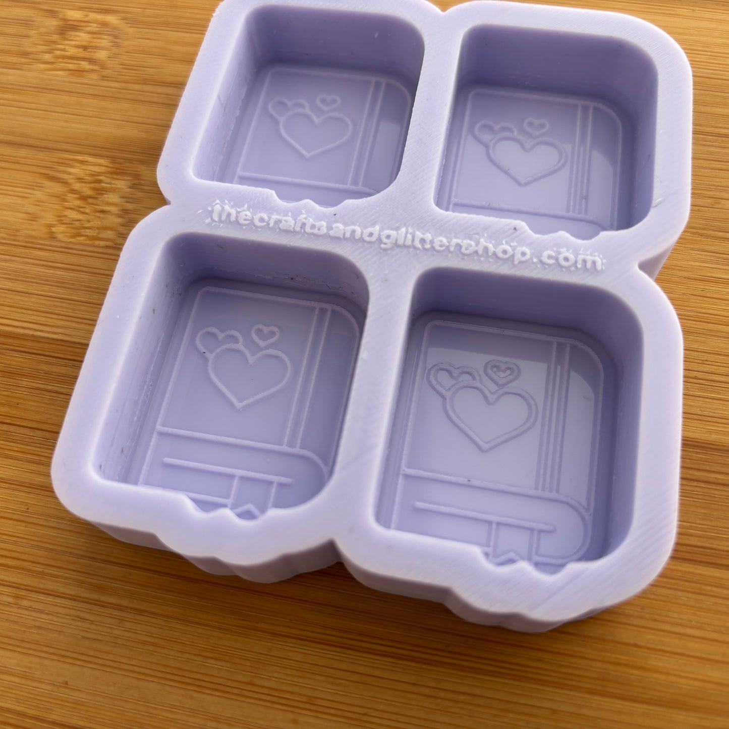 1.5 inch Romance Book Silicone Mold