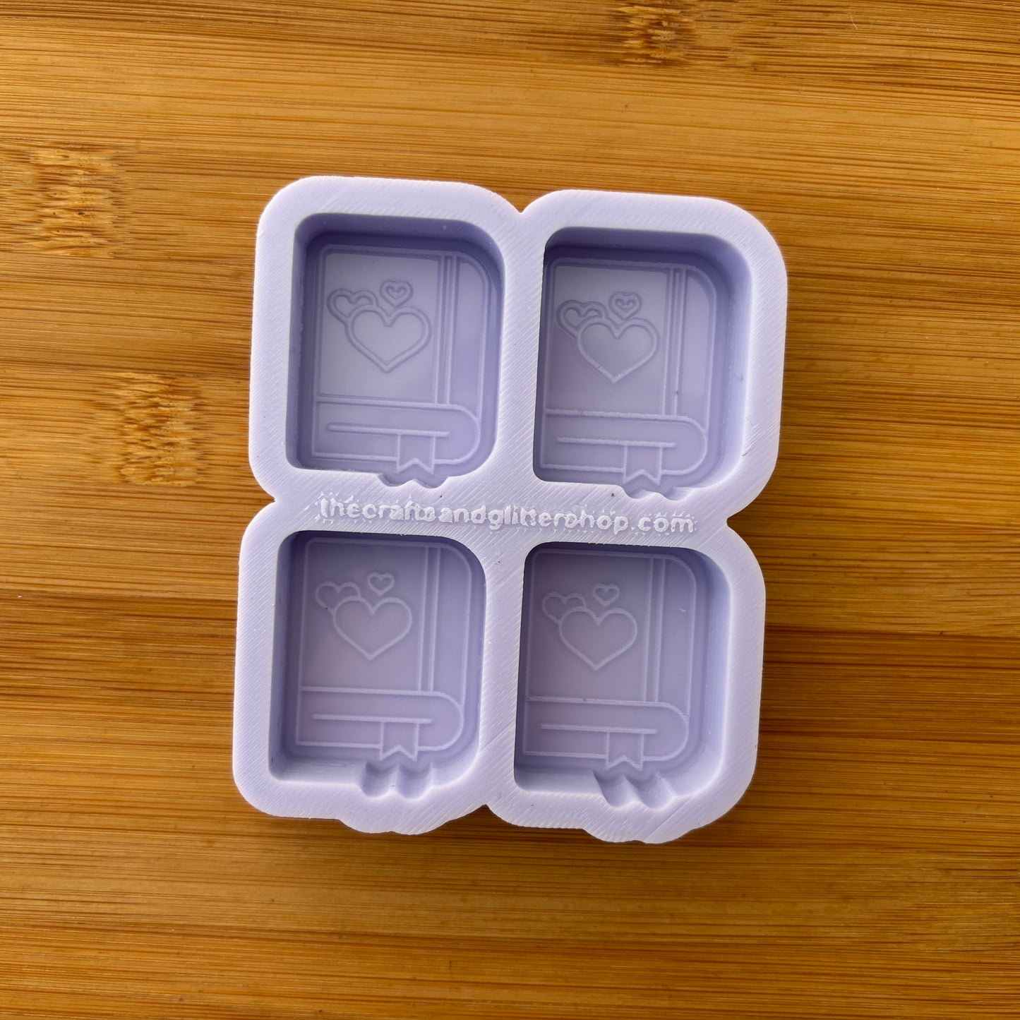 1.5 inch Romance Book Silicone Mold
