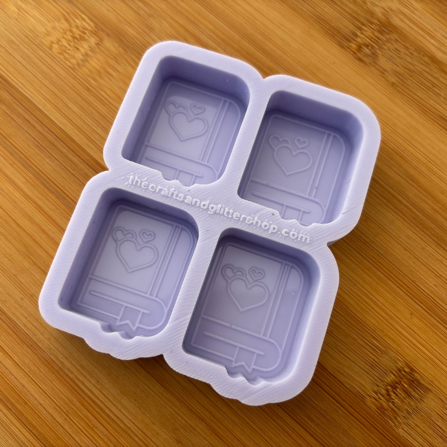 1.5 inch Romance Book Silicone Mold