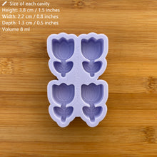 Load image into Gallery viewer, 1.5&quot; Tulip Silicone Mold