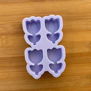 1.5" Tulip Silicone Mold