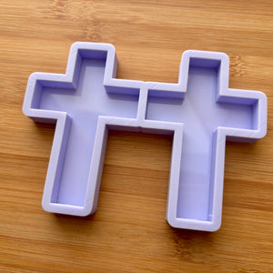 4" Cross Silicone Mold