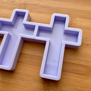 4" Cross Silicone Mold