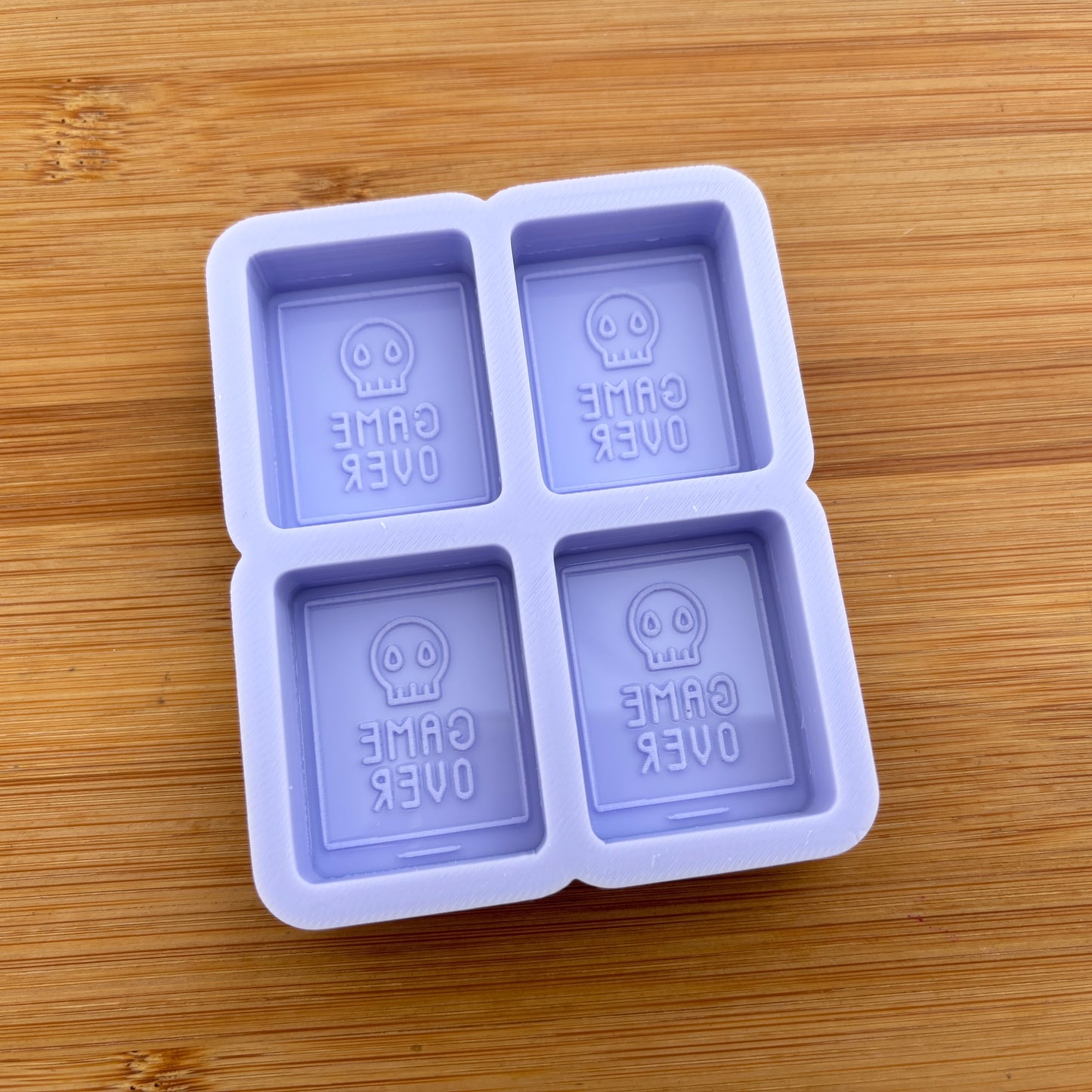 1.5 inch Game Over Silicone Mold