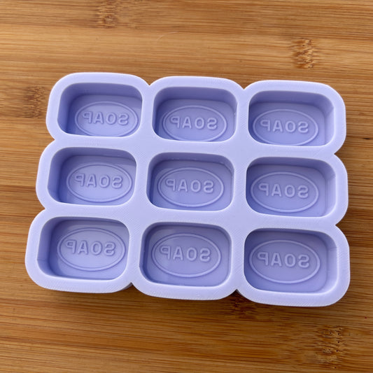 1.5 inch Soap Bar Silicone Mold