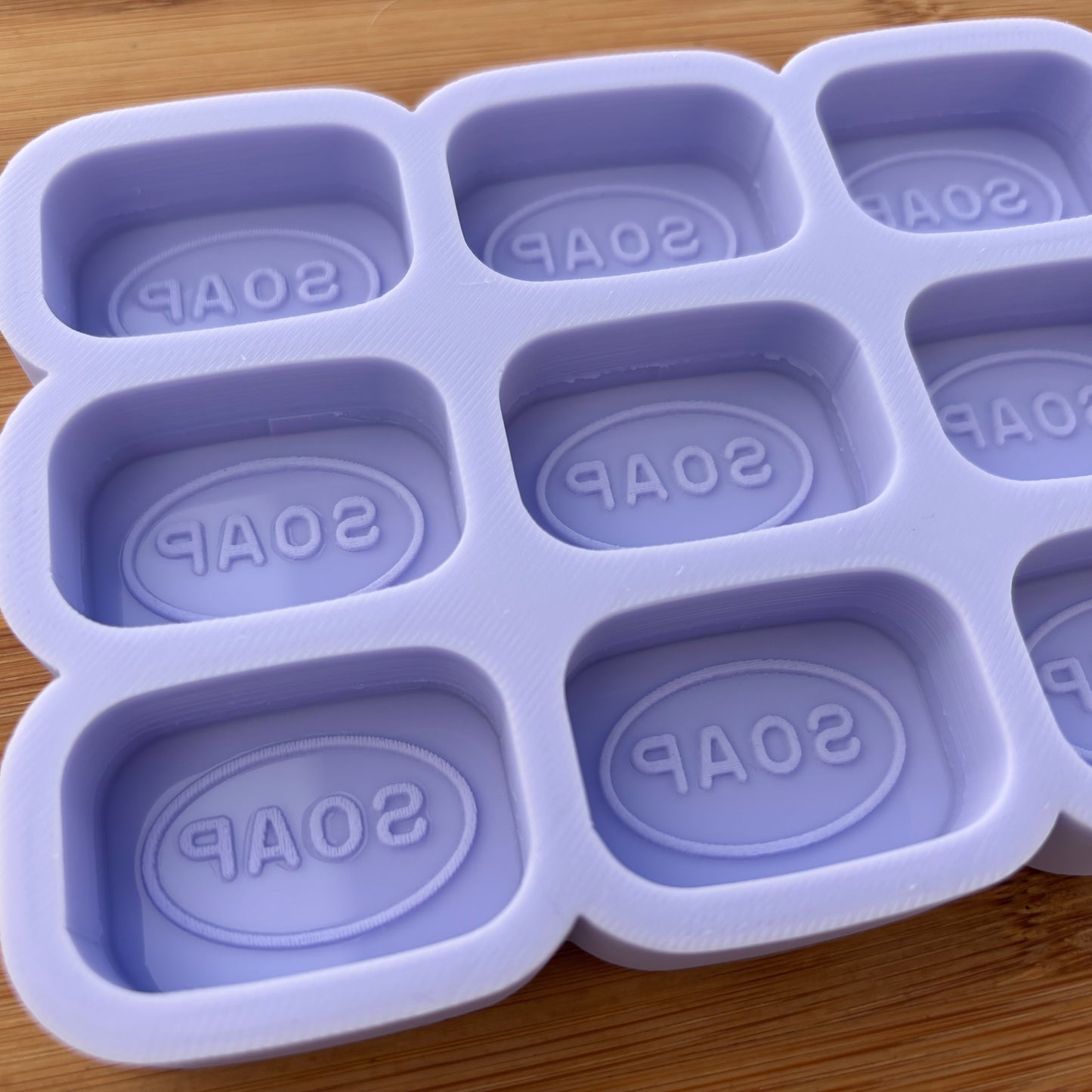 1.5 inch Soap Bar Silicone Mold