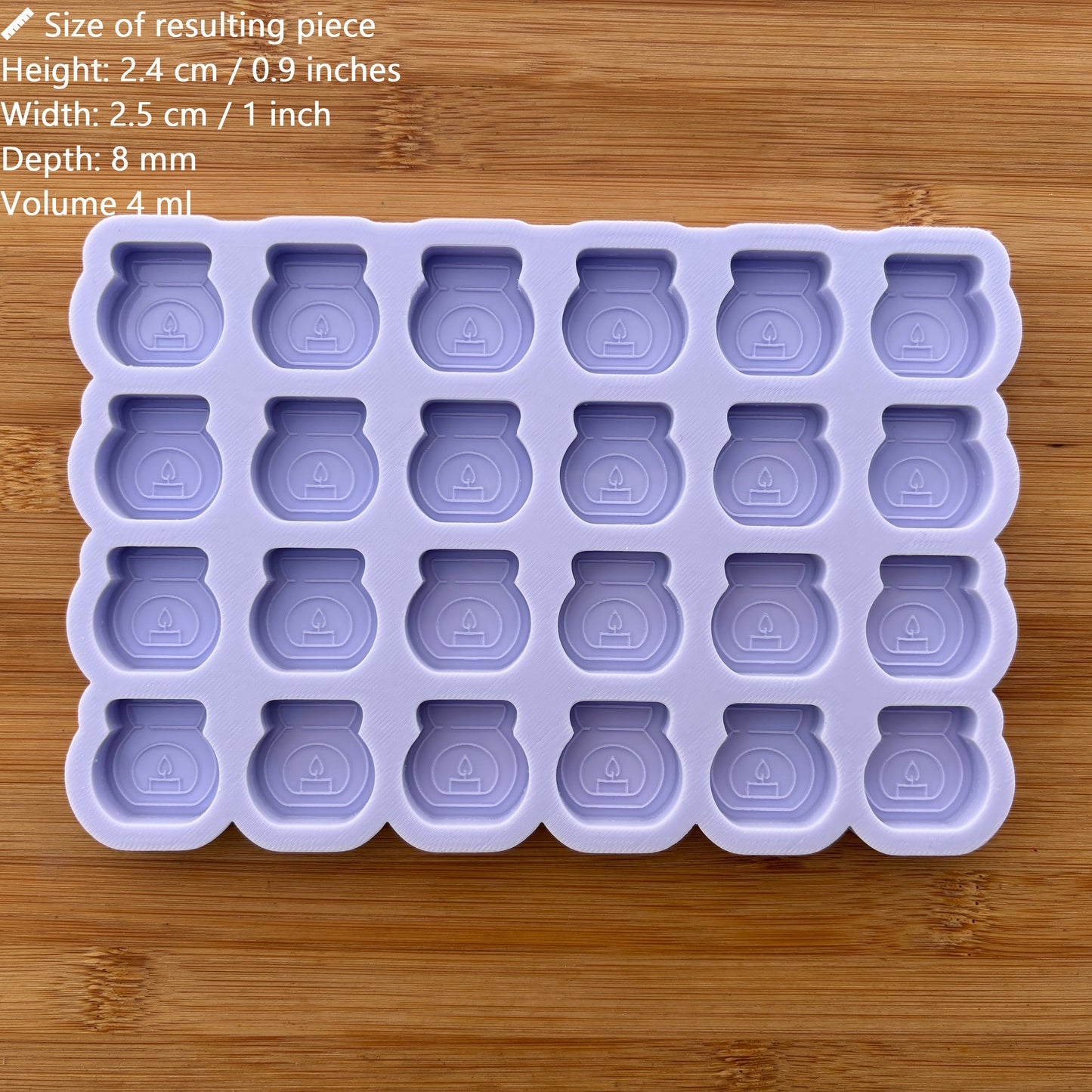 Wax Burner Silicone Mold