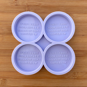 Funny Full Moon Silicone Mold