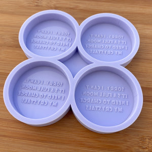 Funny Full Moon Silicone Mold