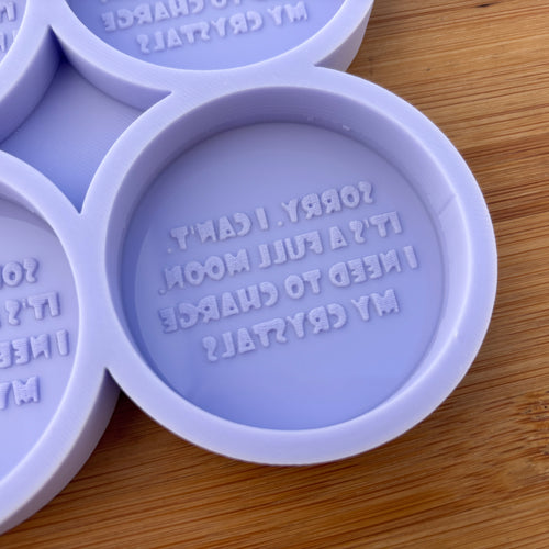 Funny Full Moon Silicone Mold