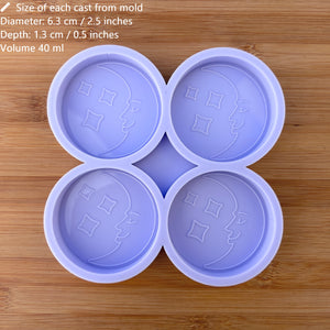 Moon & Stars Silicone Mold