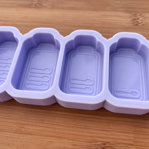 Spoons Battery Silicone Mold
