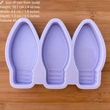 Load image into Gallery viewer, Light Bulb Silicone Mold