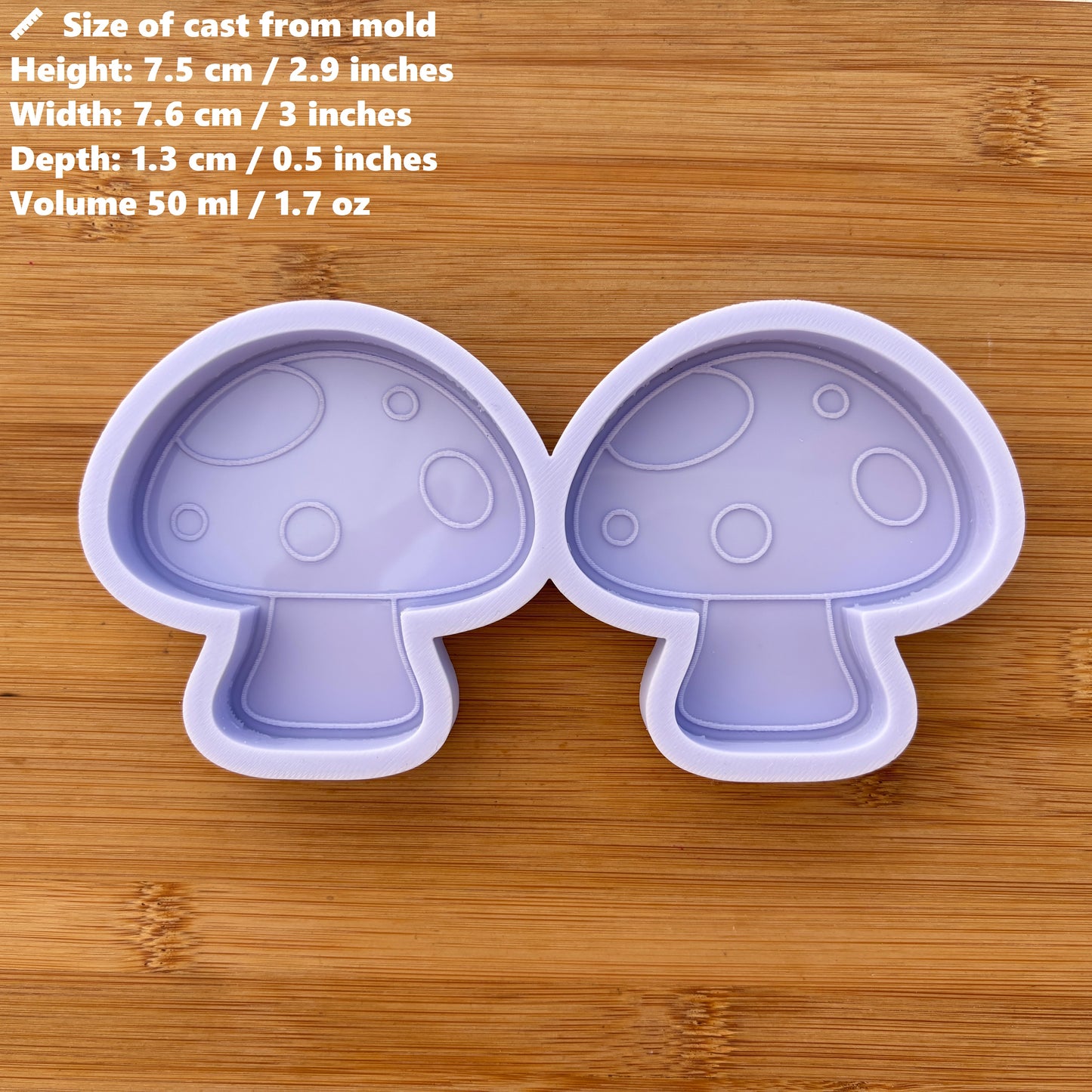 Toadstool Silicone Mold