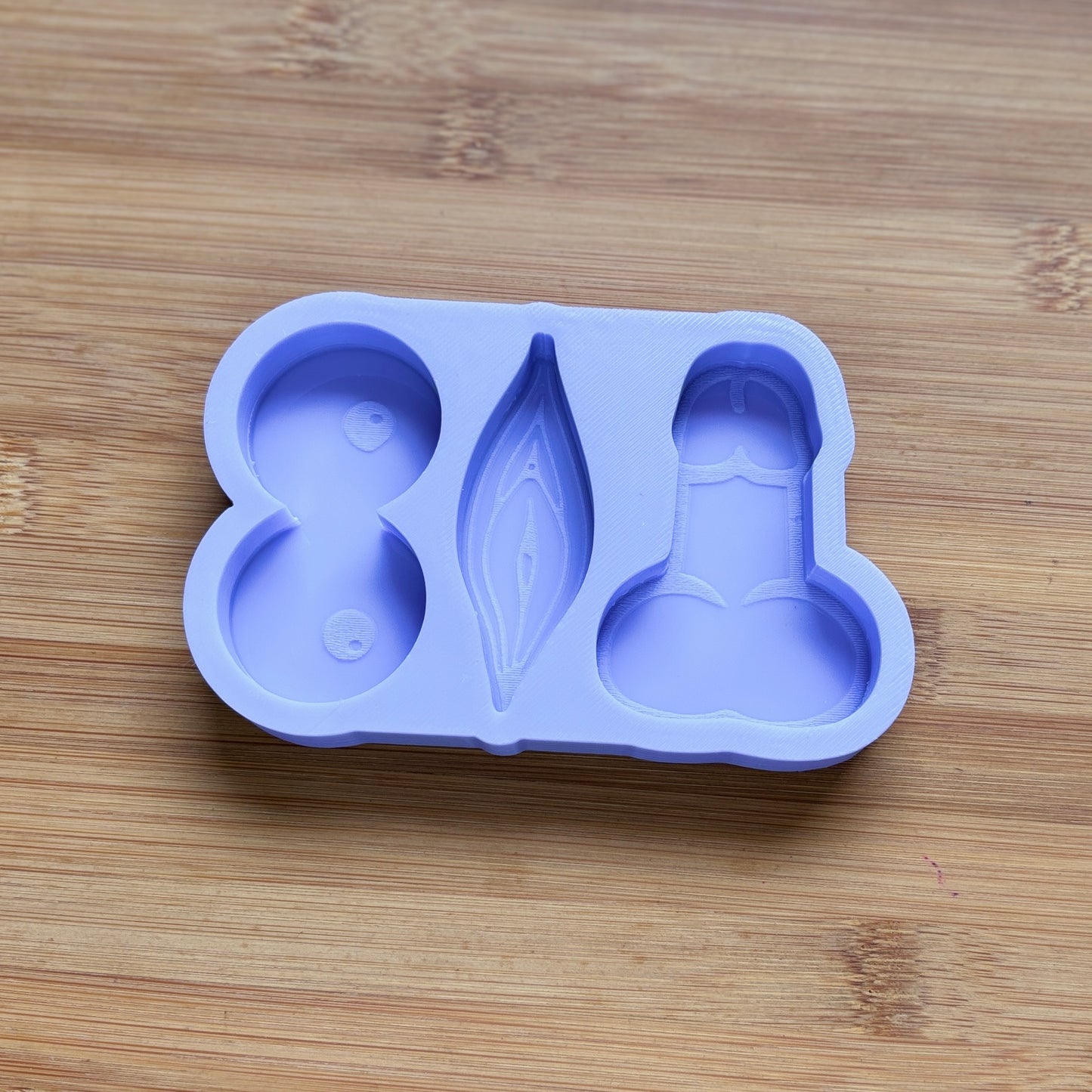 2.5" Penis Boobs Vagina Silicone Mold