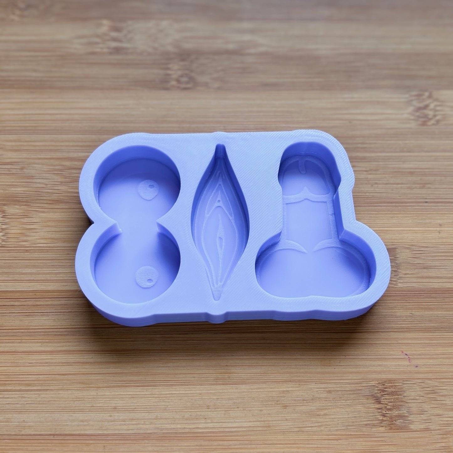 2.5" Penis Boobs Vagina Silicone Mold