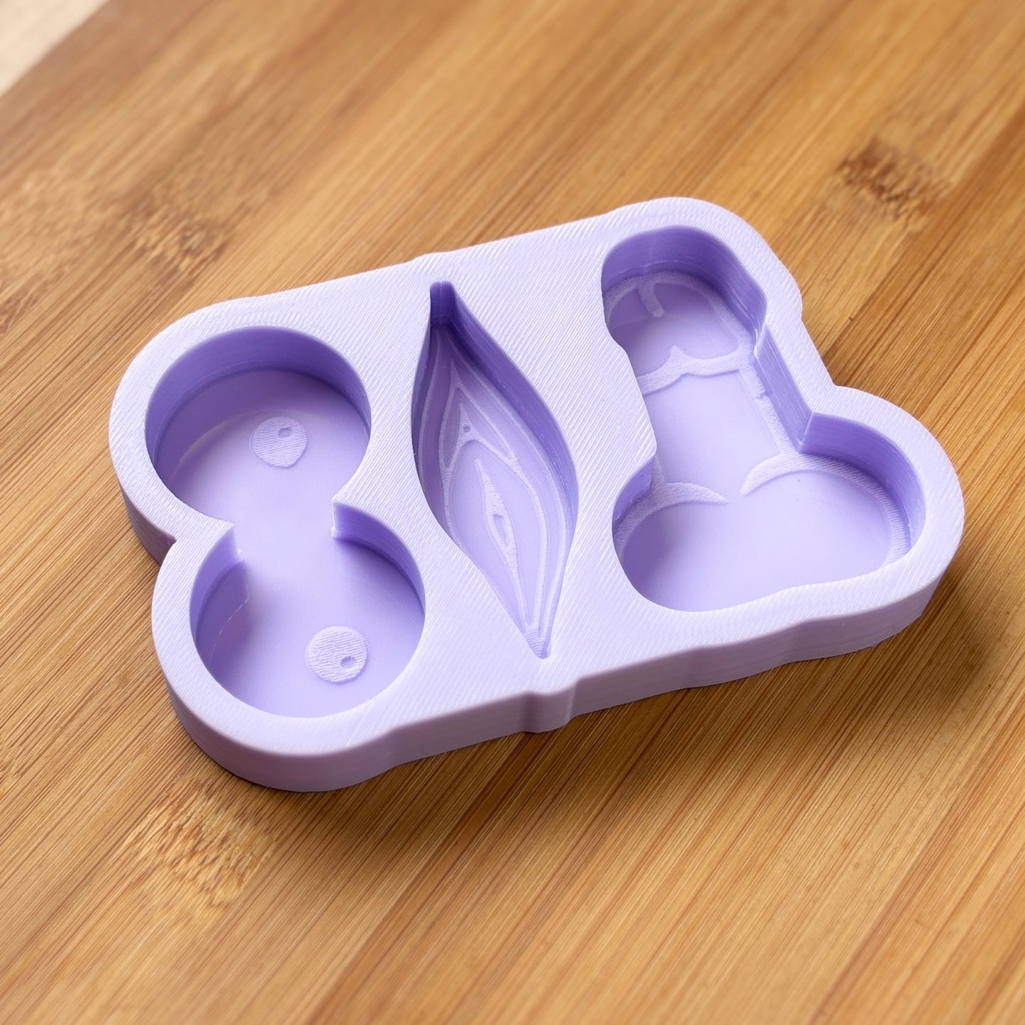 2.5" Penis Boobs Vagina Silicone Mold