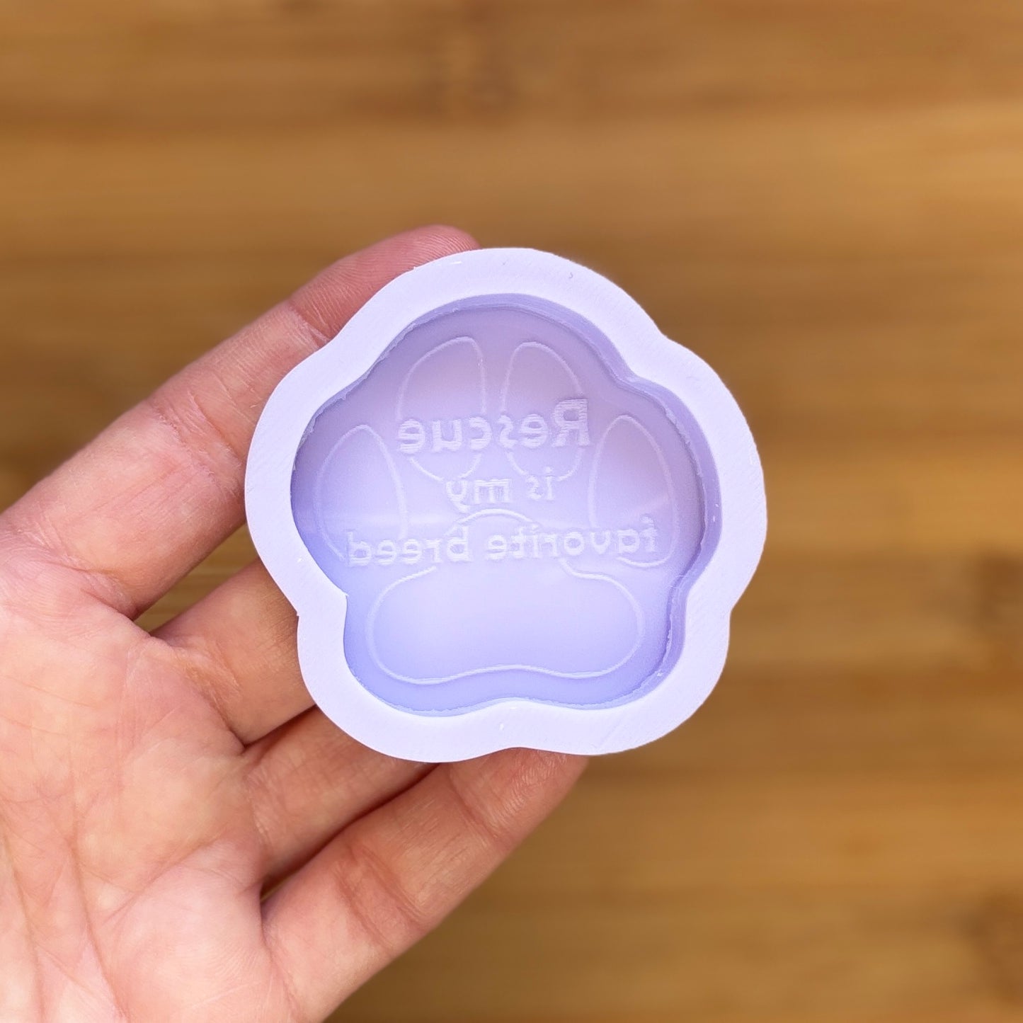 Rescue is my Favorite Breed Silicone Mold