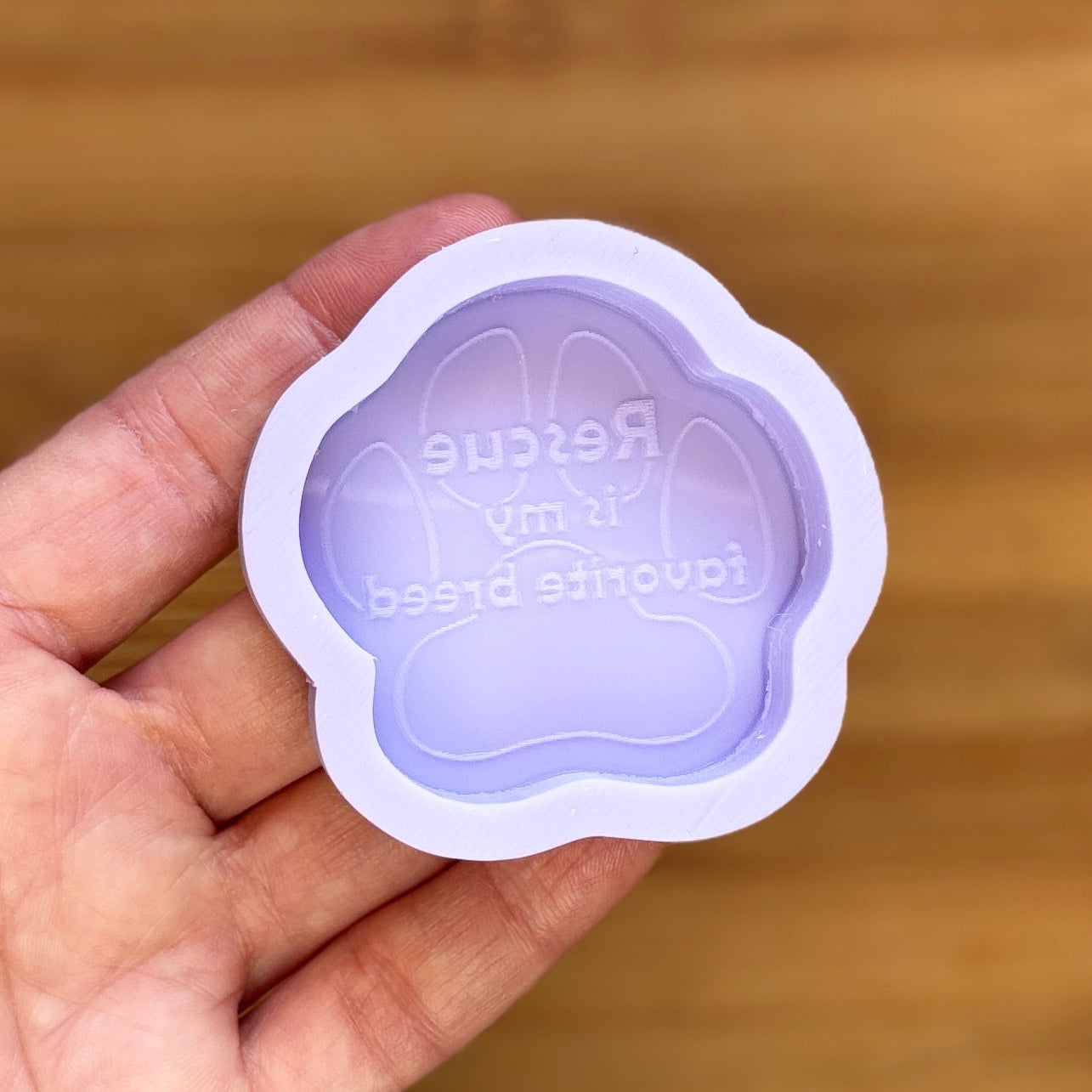 Rescue is my Favorite Breed Silicone Mold