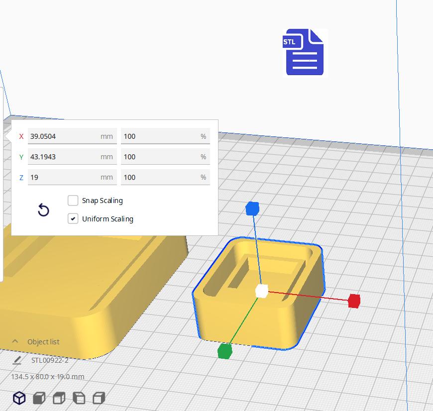 Instant Film Silicone Mold Housing STL File