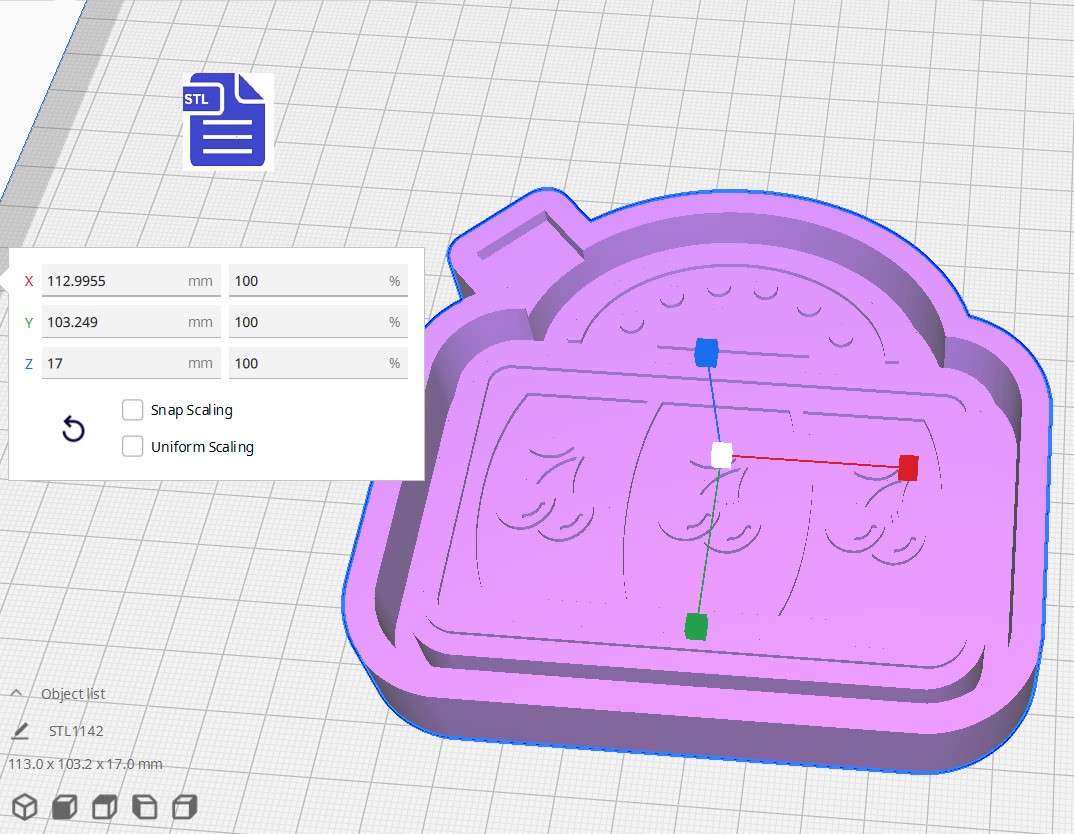 Jackpot Slot Machine Silicone Mold Housing STL File