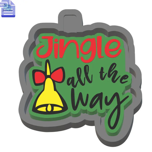 Jingle Silicone Mold Housing STL File - The Crafts and Glitter Shop