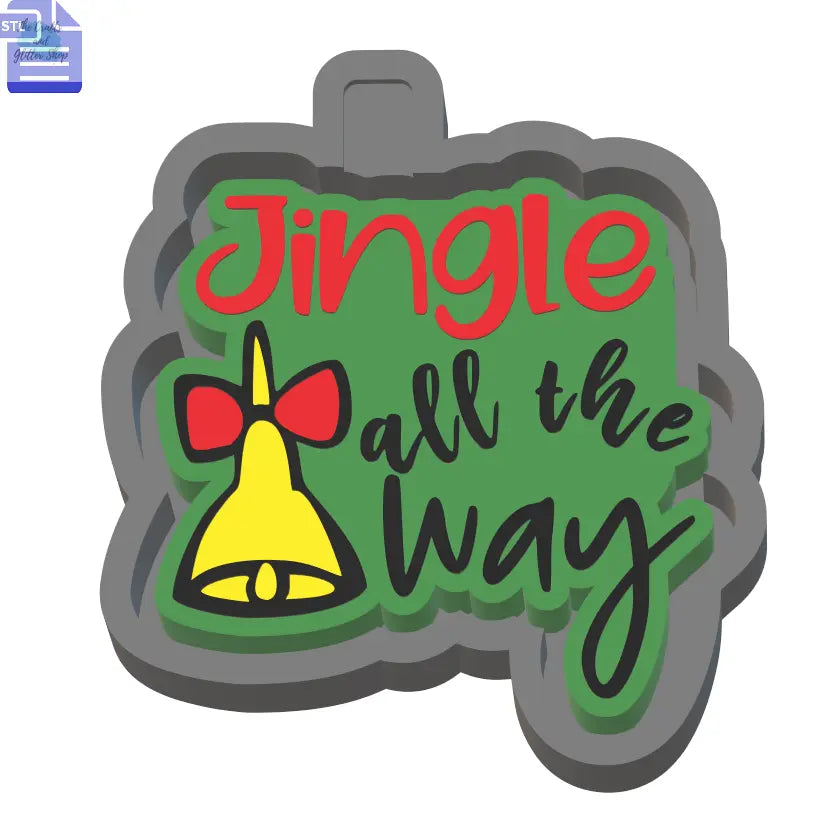 Jingle Silicone Mold Housing STL File