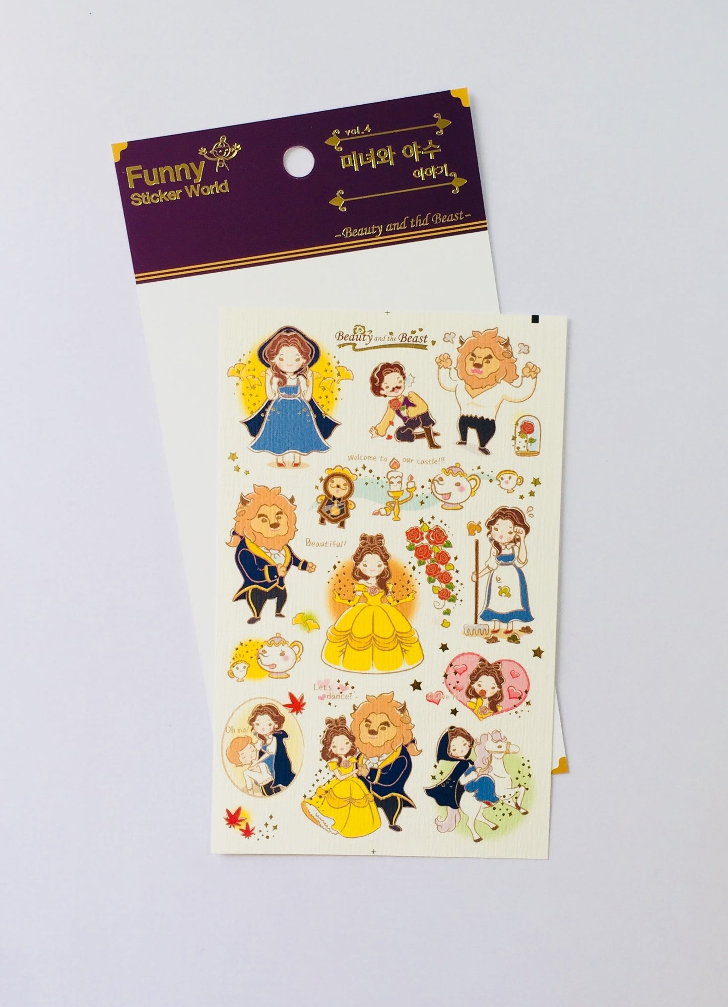 Kawaii Princess Stickers - various designs available