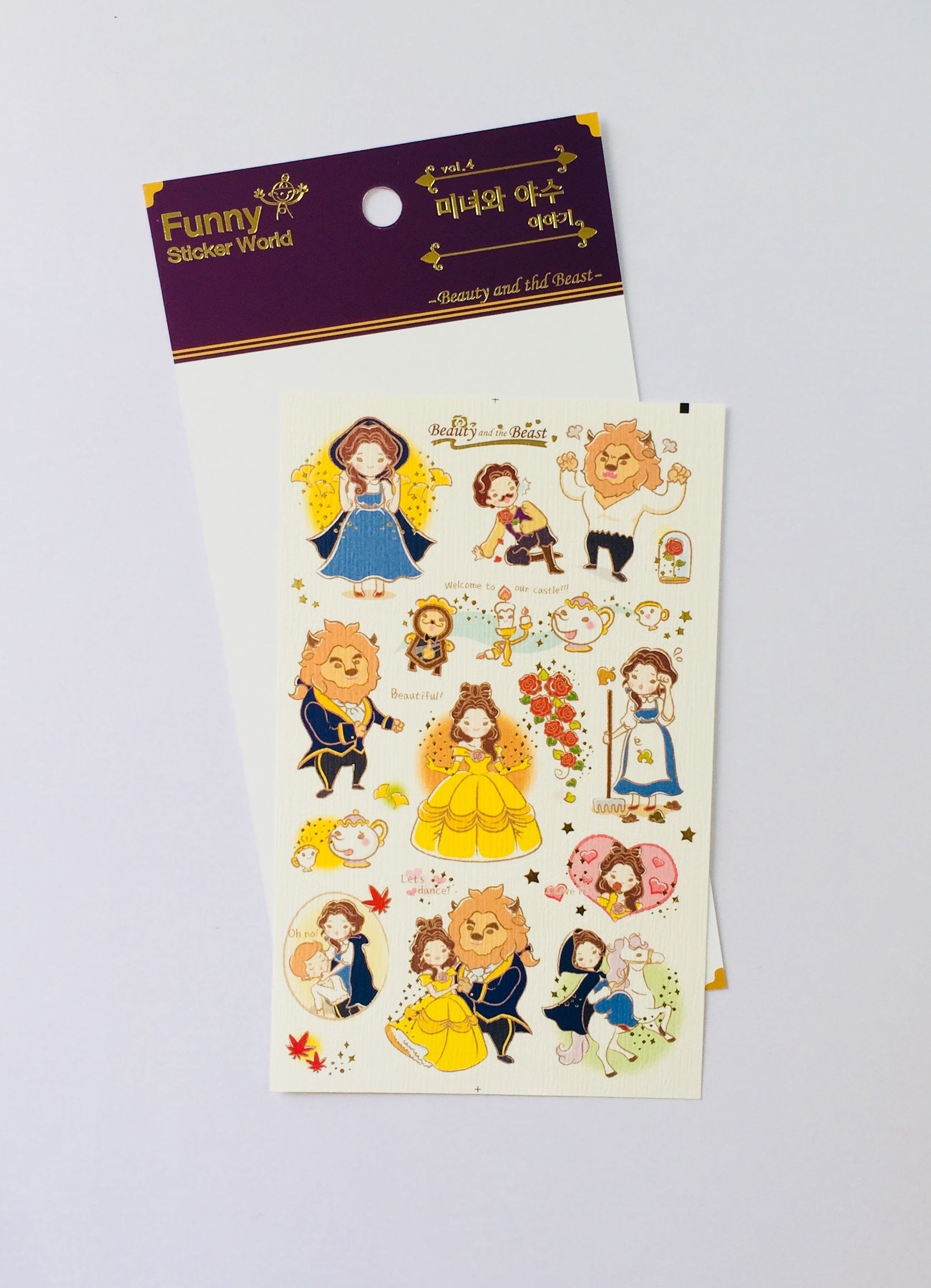 Kawaii Princess Stickers - various designs available