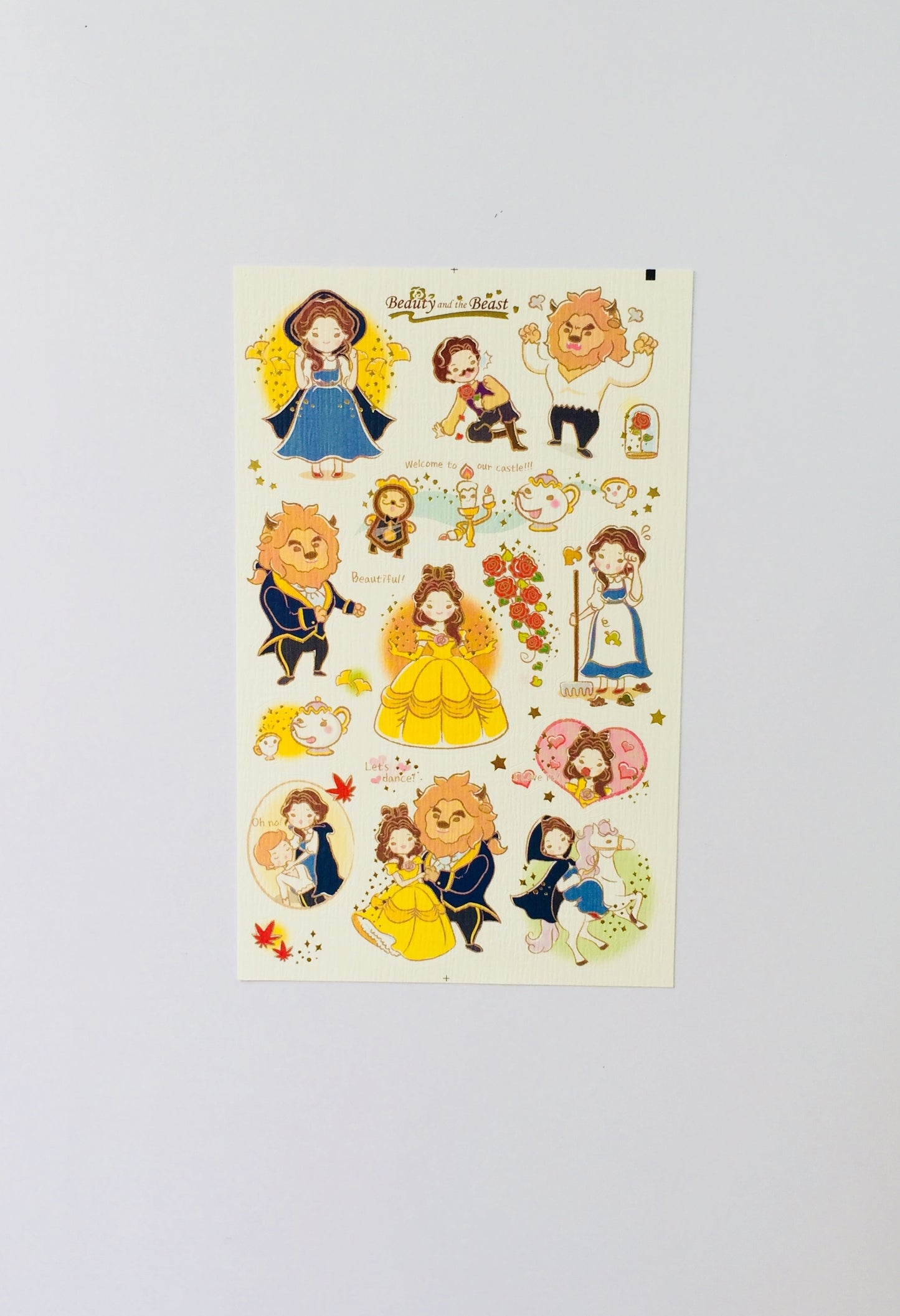 Kawaii Princess Stickers - various designs available