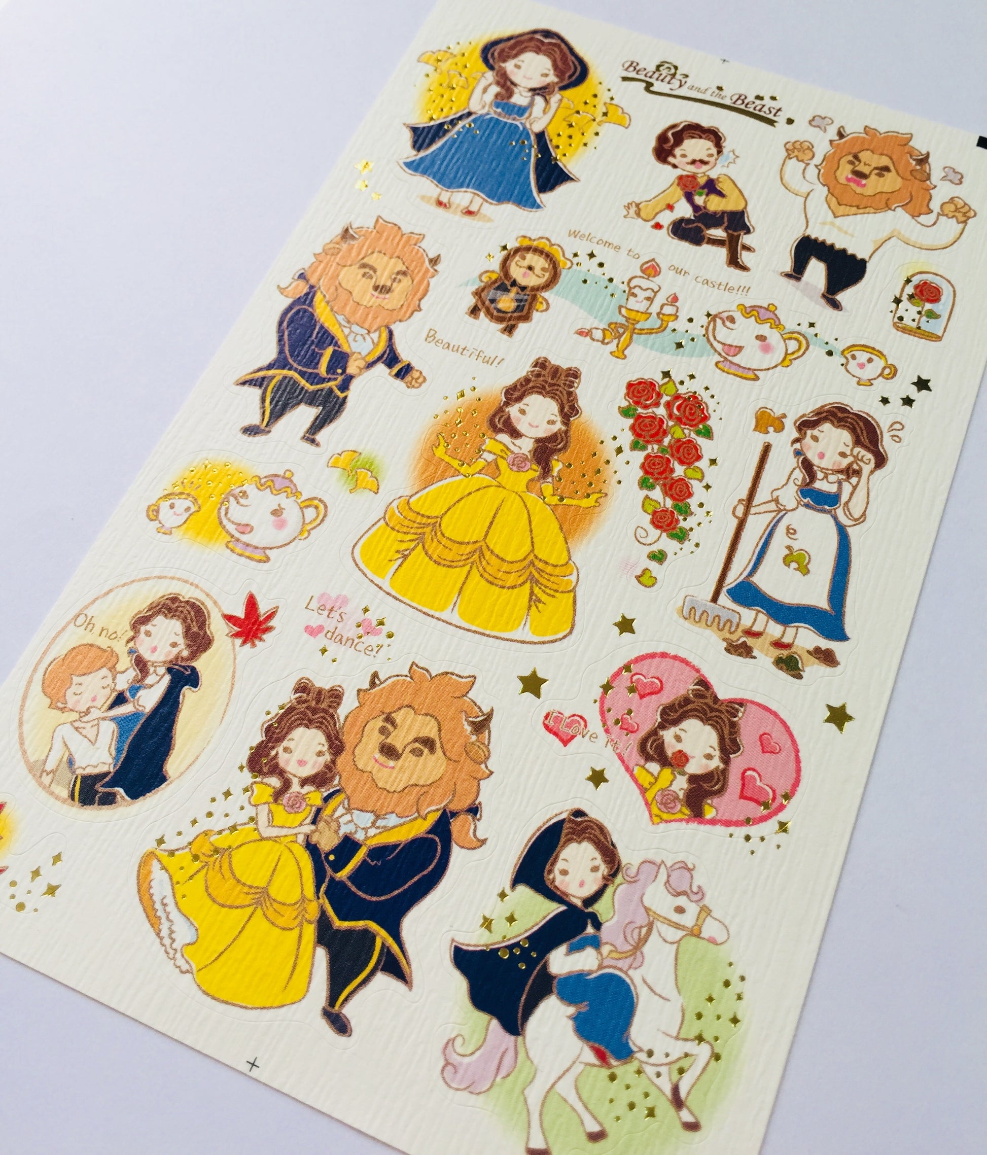 Kawaii Princess Stickers - various designs available