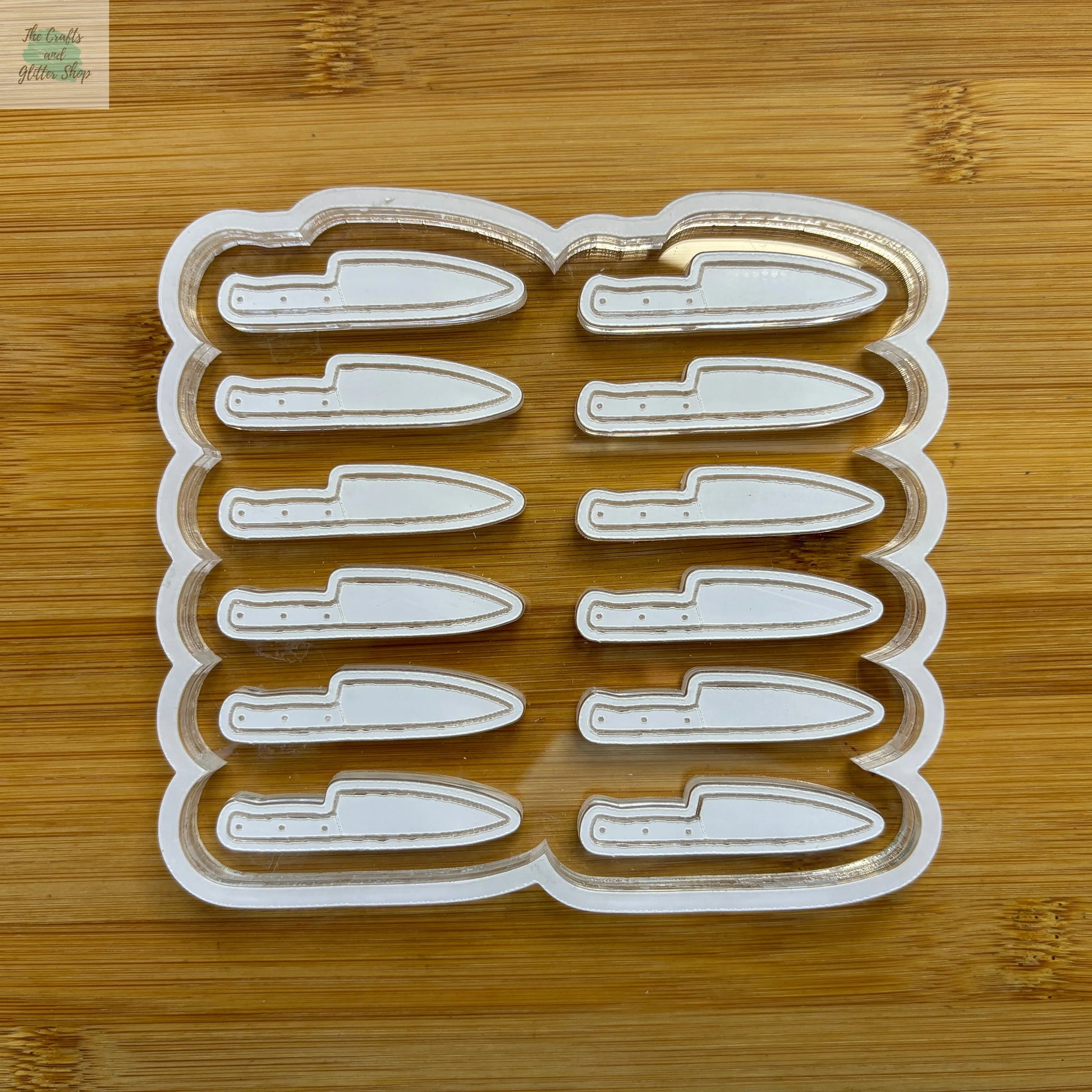Knife Acrylic Mold Blank - The Crafts and Glitter Shop