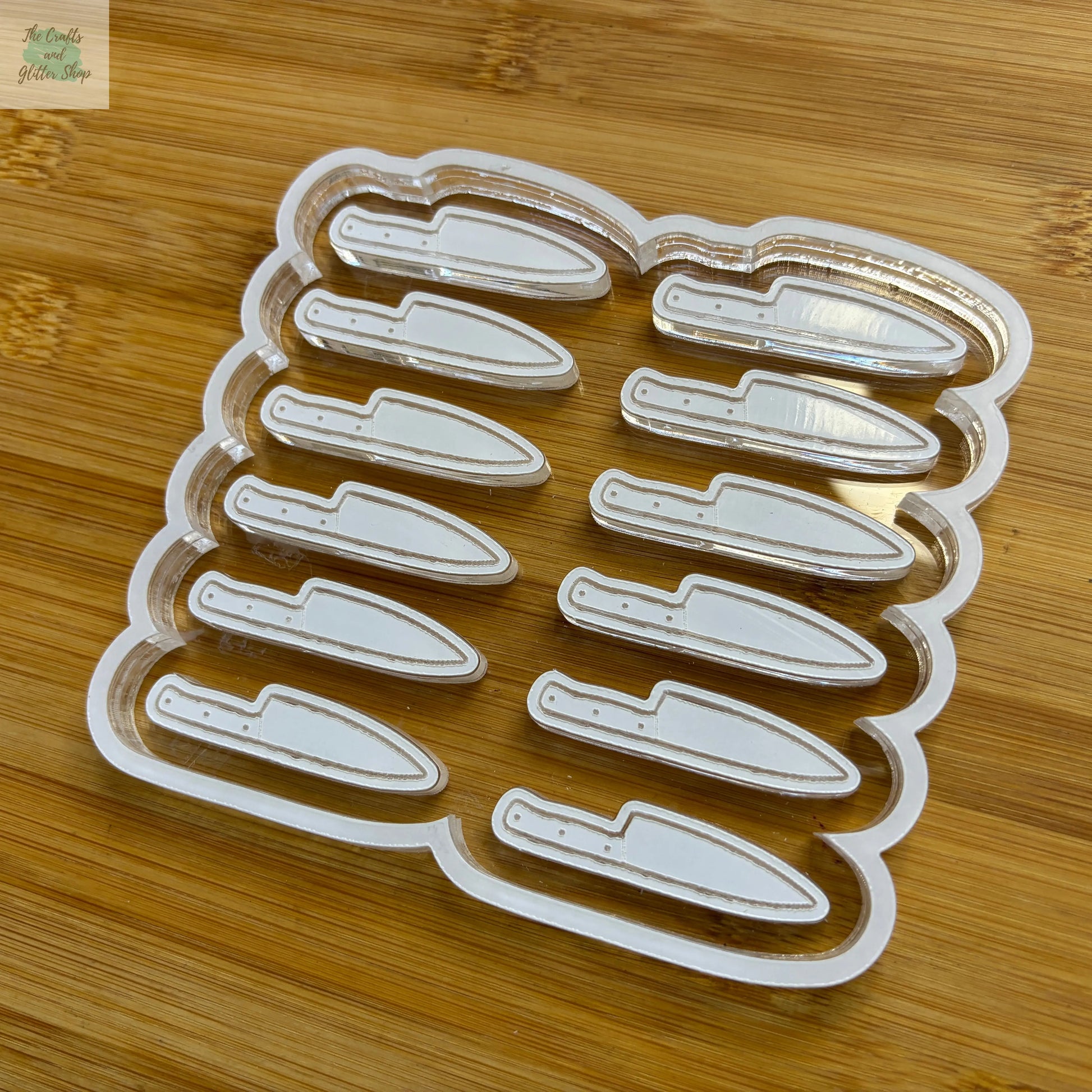 Knife Acrylic Mold Blank - The Crafts and Glitter Shop
