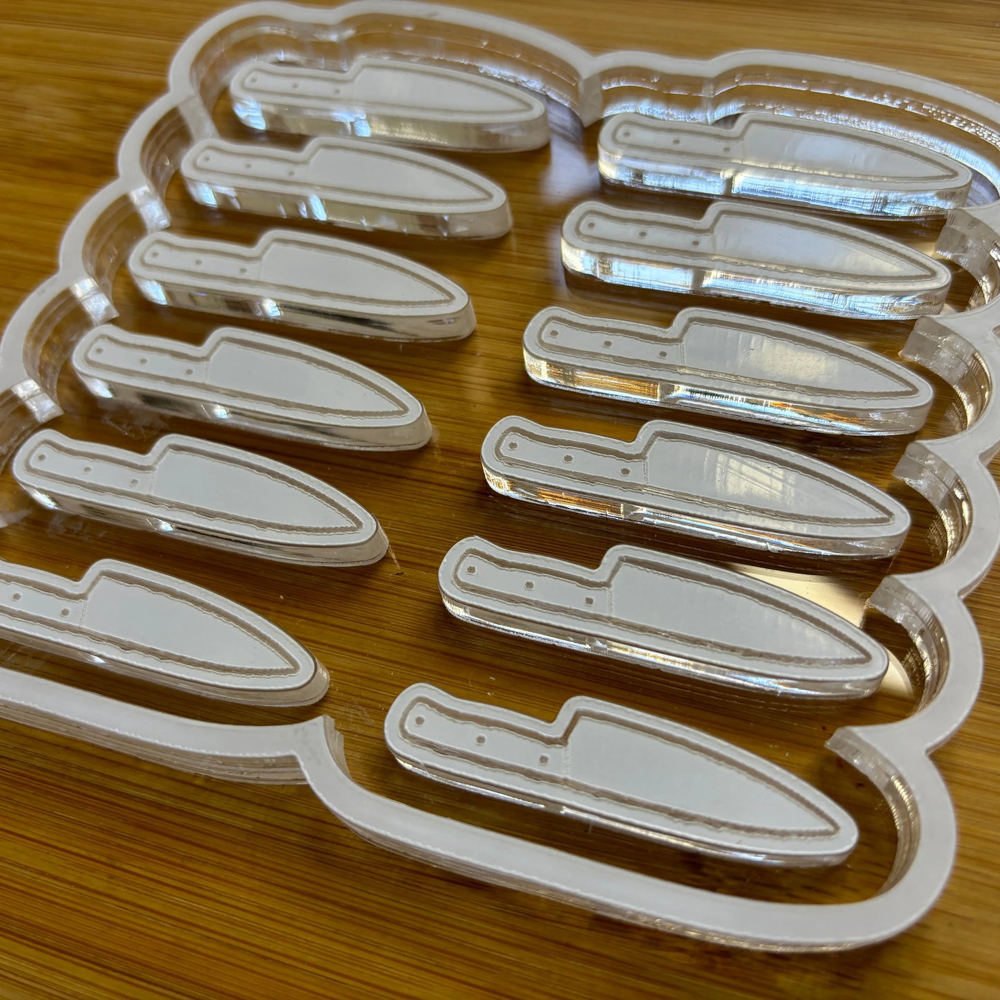 Knife Acrylic Mold Blank - The Crafts and Glitter Shop