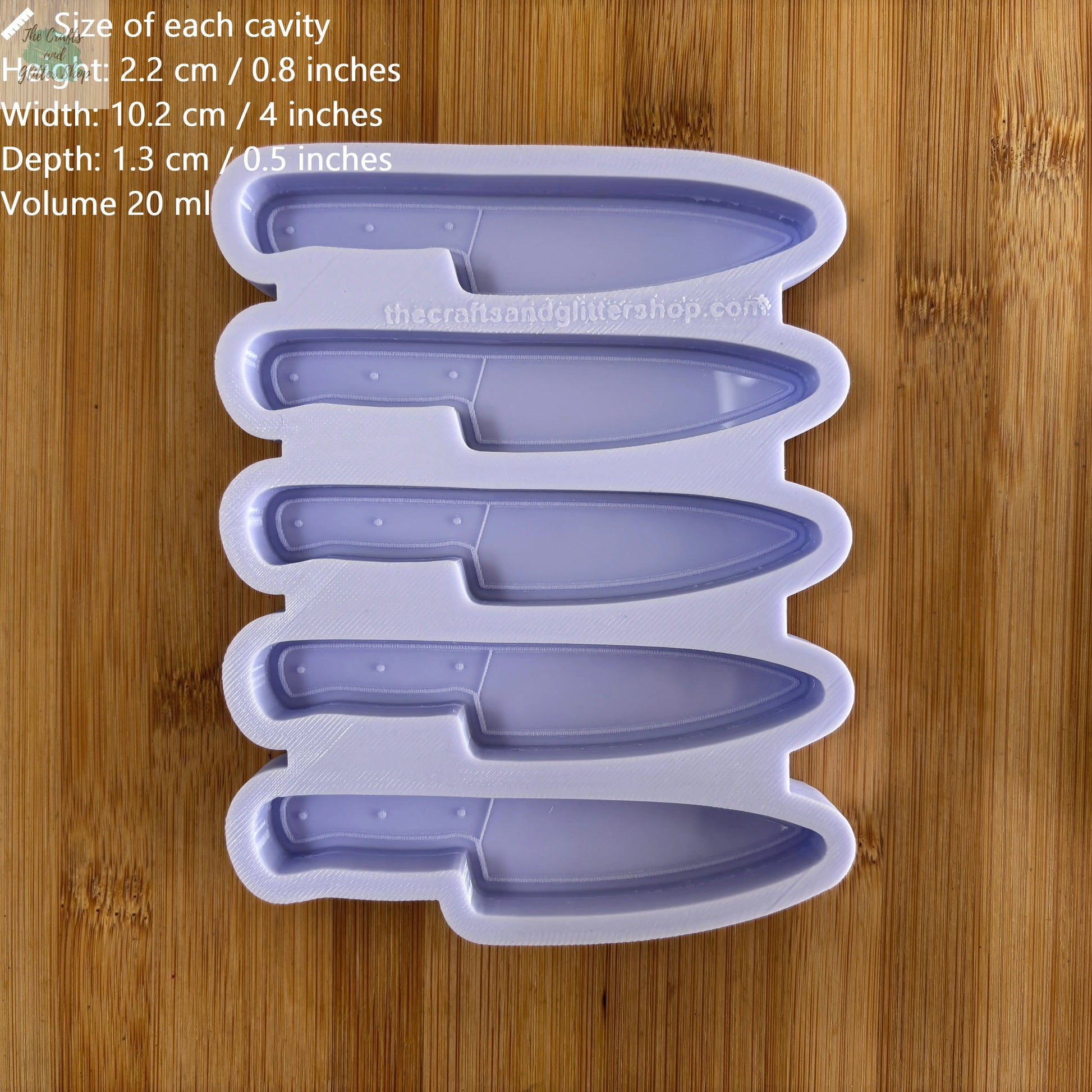 Knife Silicone Mold - The Crafts and Glitter Shop